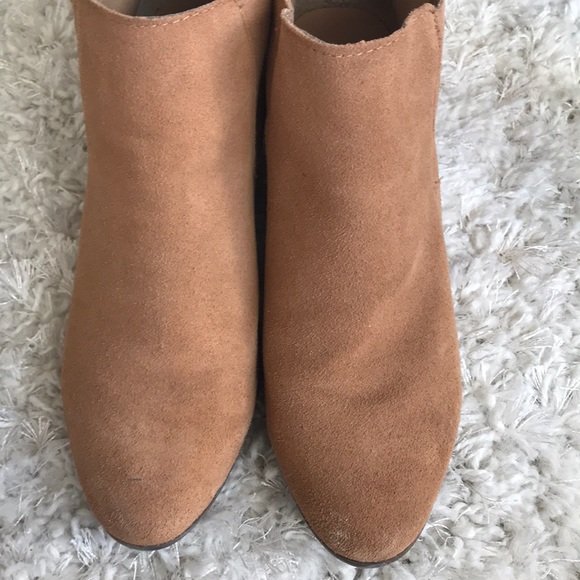 Apri Brown Fringe Booties - Picture 4 of 7